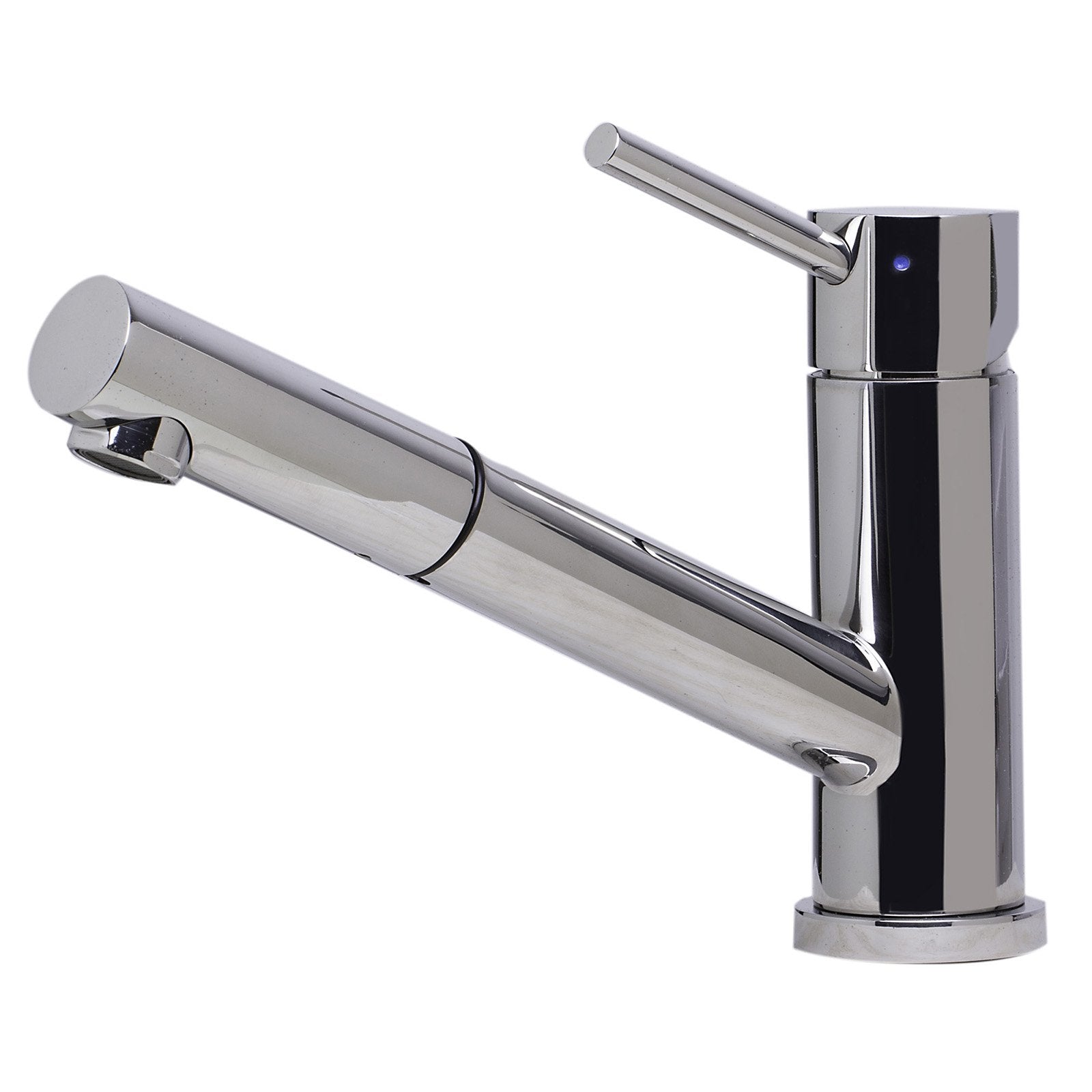 ALFI, ALFI AB2025-PSS Solid Polished Stainless Steel Pull Out Single Hole Faucet