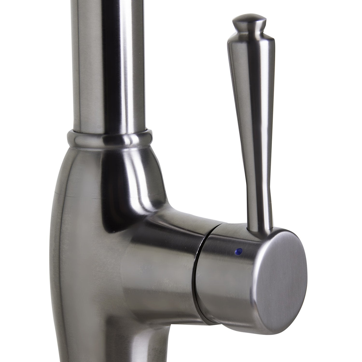 ALFI, ALFI AB2043-BSS Traditional Solid Brushed Stainless Steel Pull Down Faucet