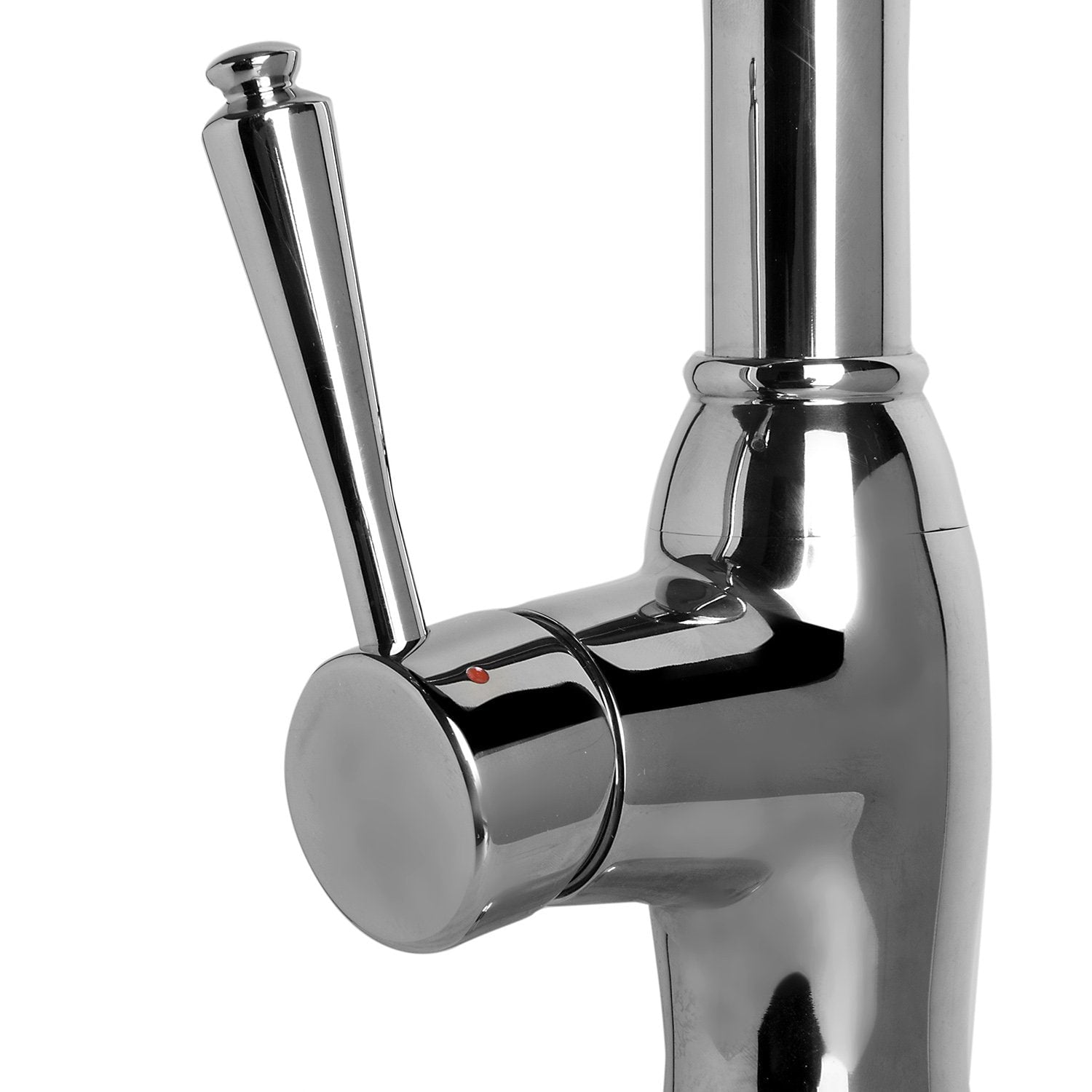 ALFI, ALFI AB2043-PSS Traditional Solid Polished Stainless Steel Pull Down Faucet