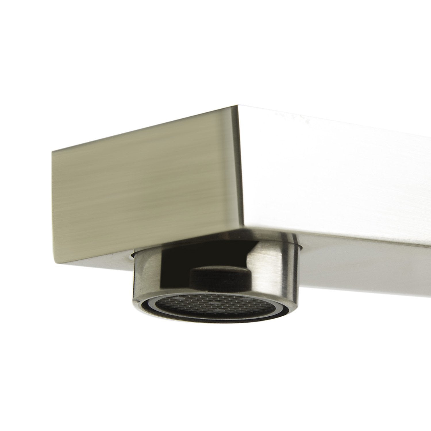 ALFI, ALFI AB2322-BN Brushed Nickel Deck Mounted Tub Filler and Square Shower Head