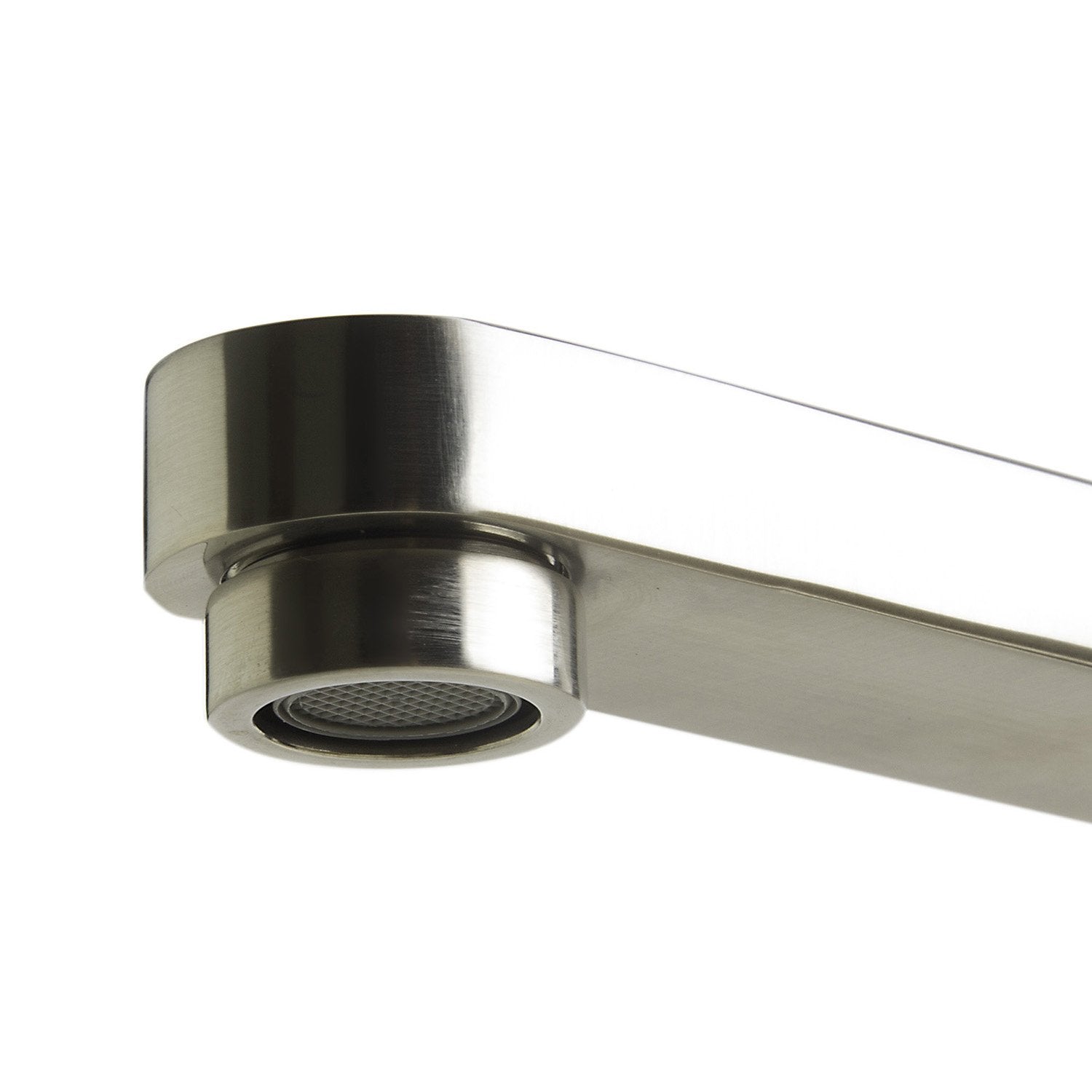 ALFI, ALFI AB2703-BN Brushed Nickel Deck Mounted Tub Filler and Round Shower Head