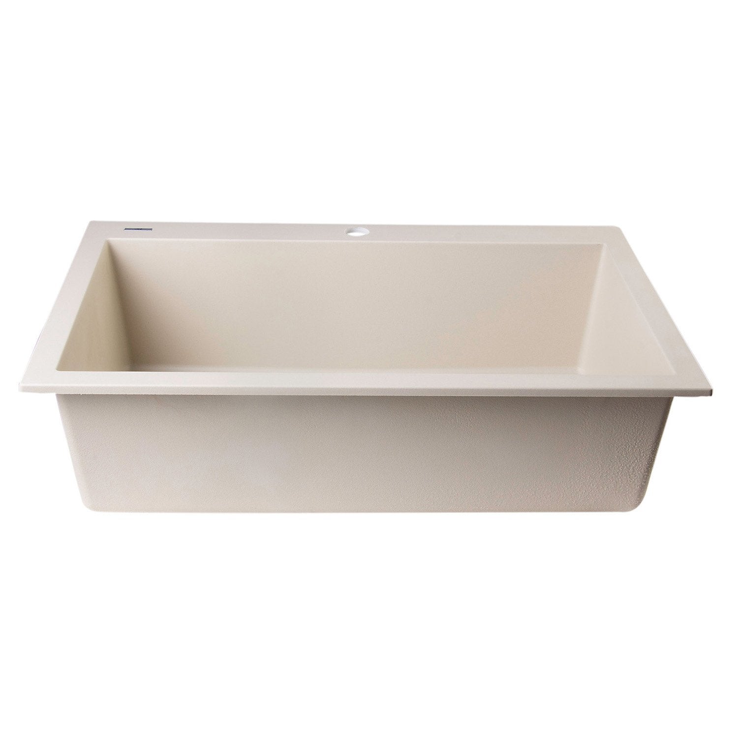 ALFI, ALFI AB3020DI-B Biscuit 30" Drop-In Single Bowl Granite Composite Kitchen Sink