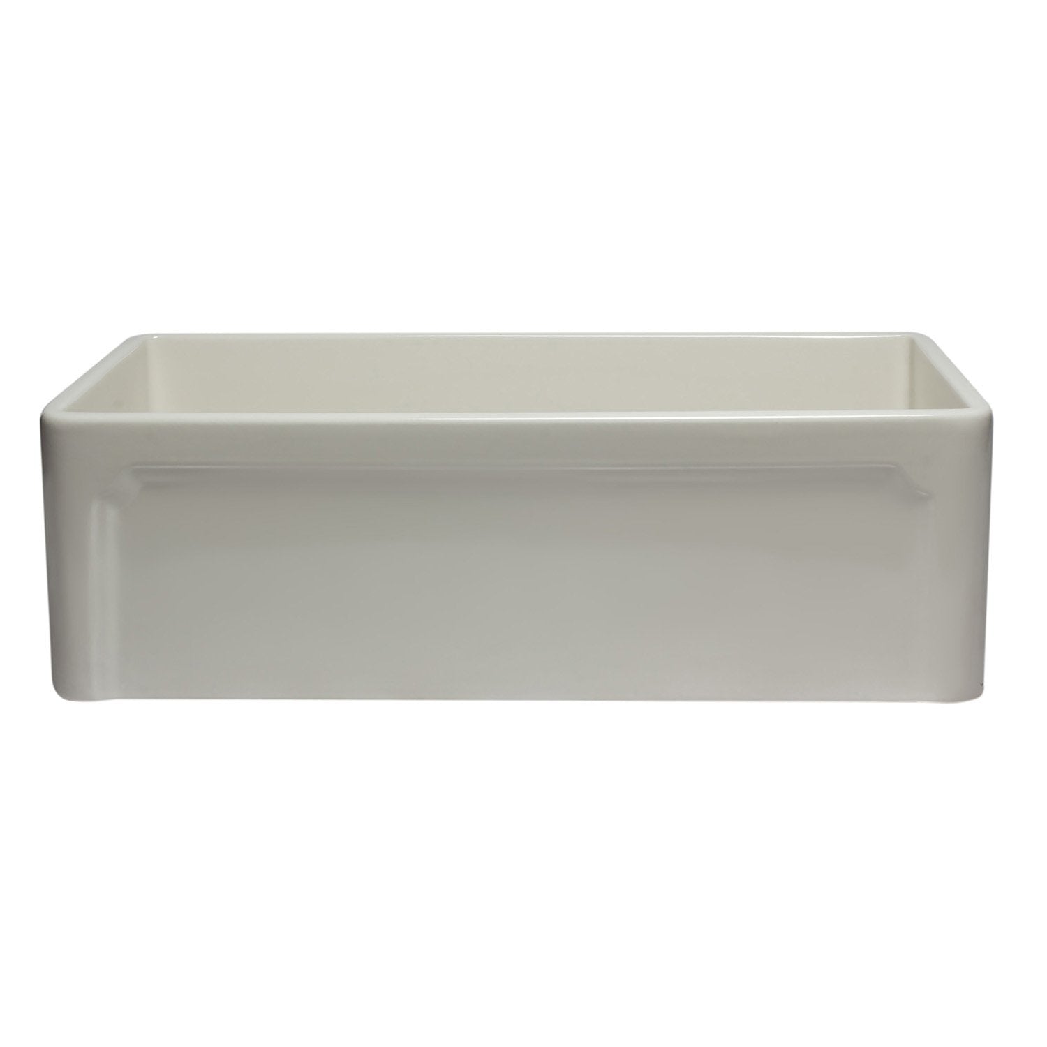 ALFI, ALFI AB3320SB-B 33 inch Biscuit Reversible Single Fireclay Farmhouse Sink