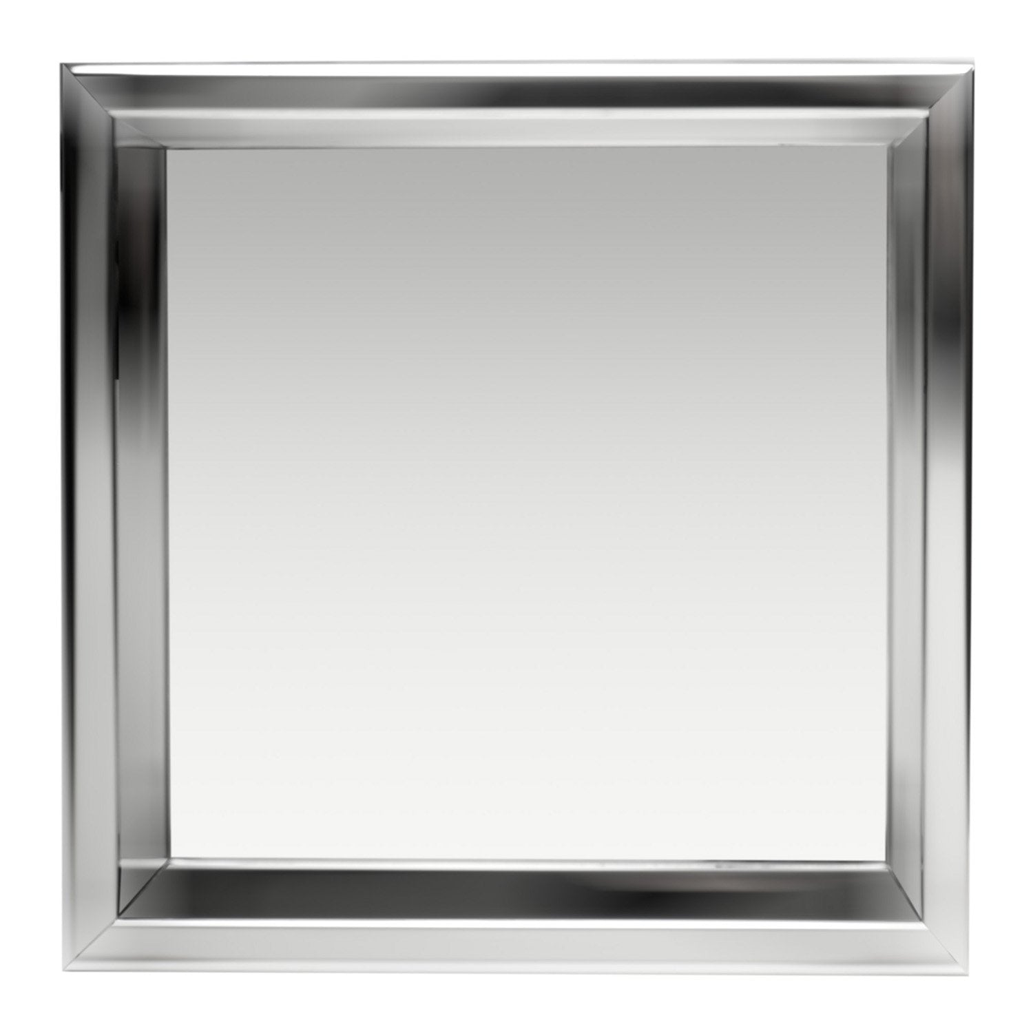 ALFI, ALFI ABN1212-PSS 12 x 12 Polished Stainless Steel Square Single Shelf Bath Shower Niche