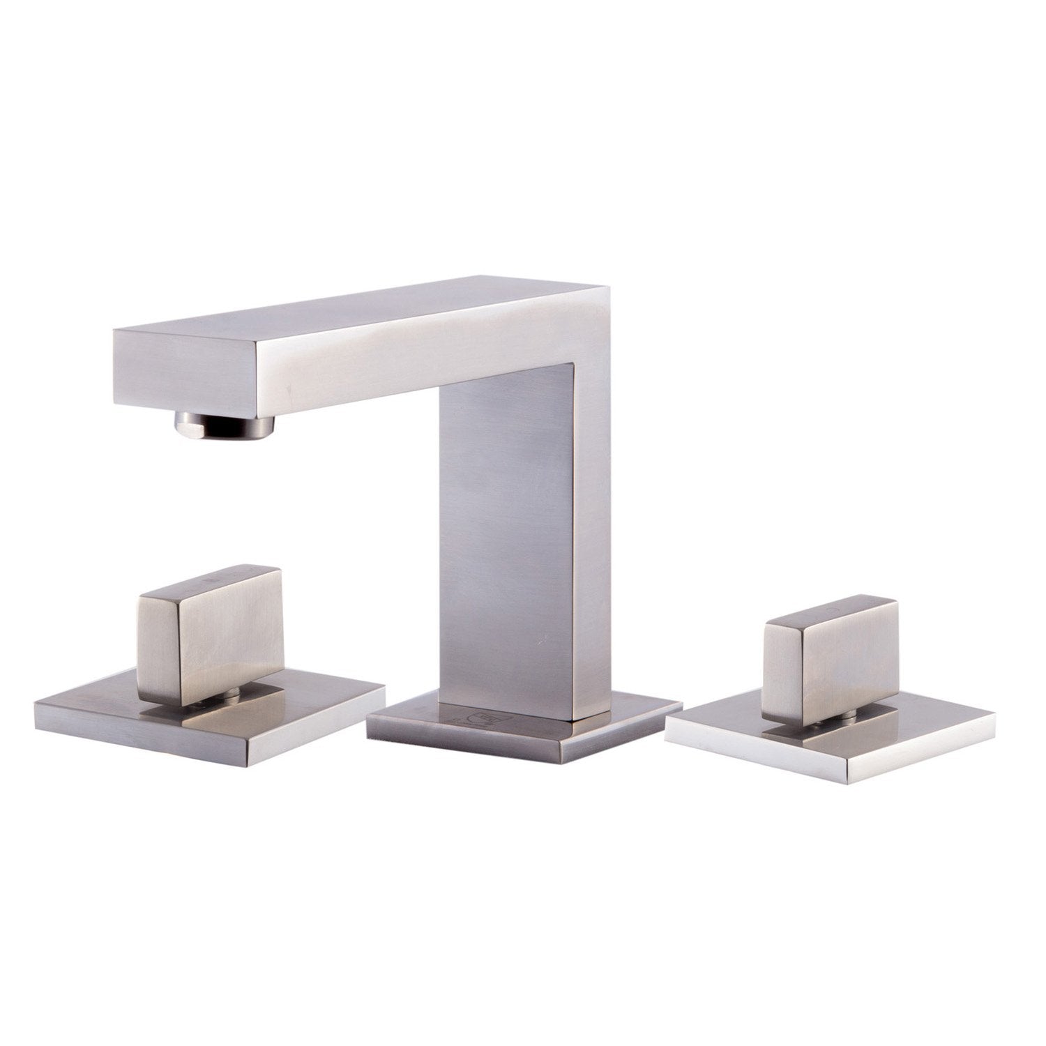 ALFI, ALFI Brand AB1322-BN Brushed Nickel Modern Widespread Bathroom Faucet