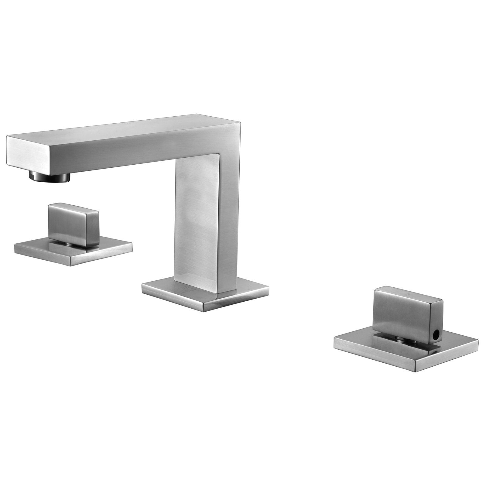 ALFI, ALFI Brand AB1322-BN Brushed Nickel Modern Widespread Bathroom Faucet