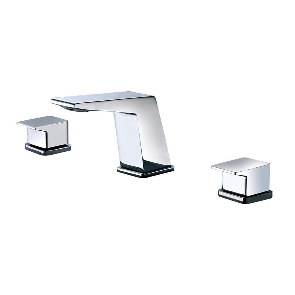 ALFI, ALFI Brand AB1471-PC Polished Chrome Modern Widespread Bathroom Faucet