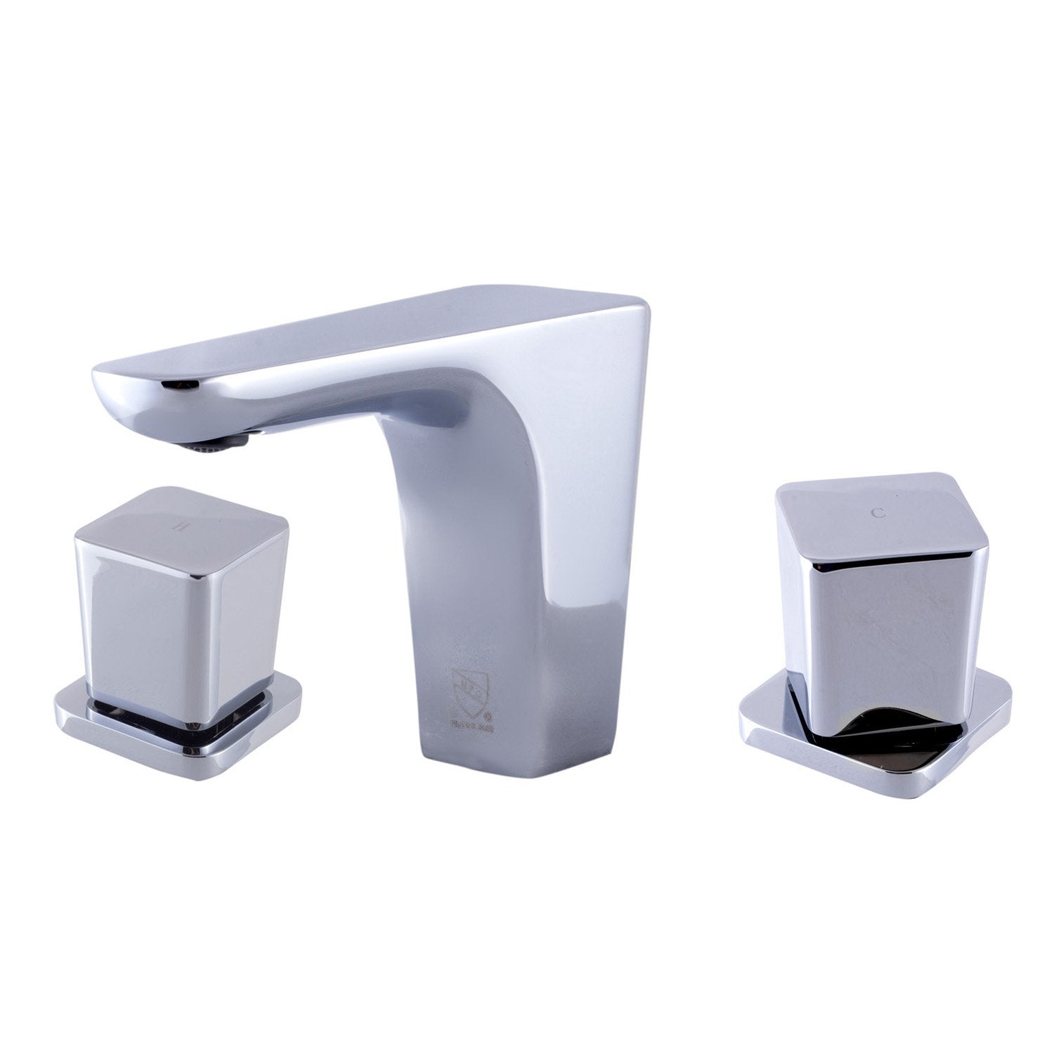 ALFI, ALFI Brand AB1782-PC Polished Chrome Widespread Modern Bathroom Faucet