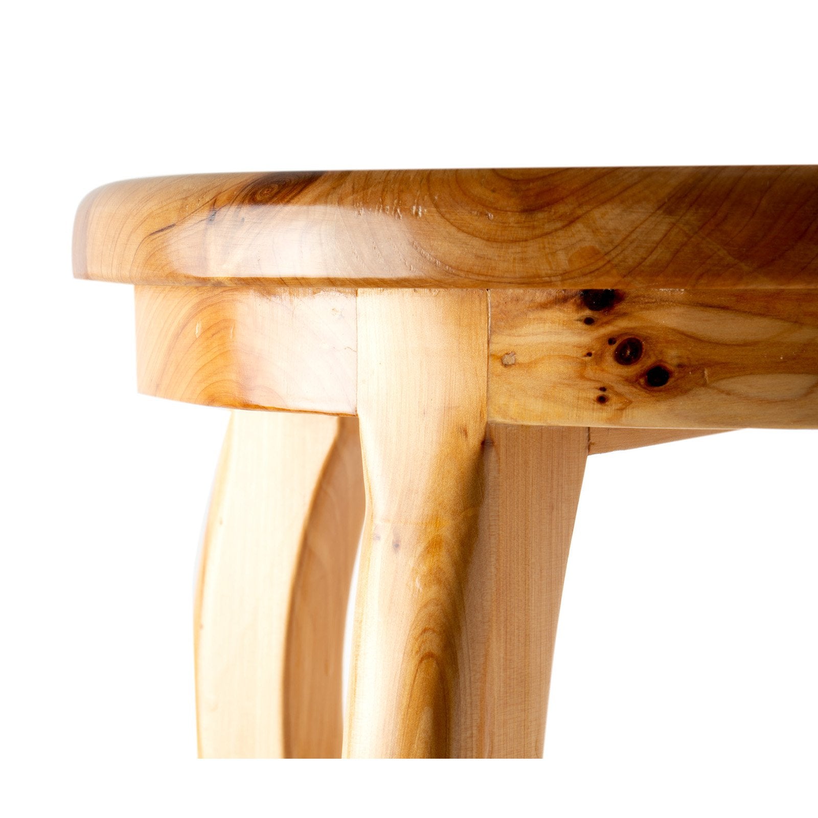 ALFI, ALFI Brand AB4406 11" Cedar Wood Round Stool Multi-Purpose Accessory