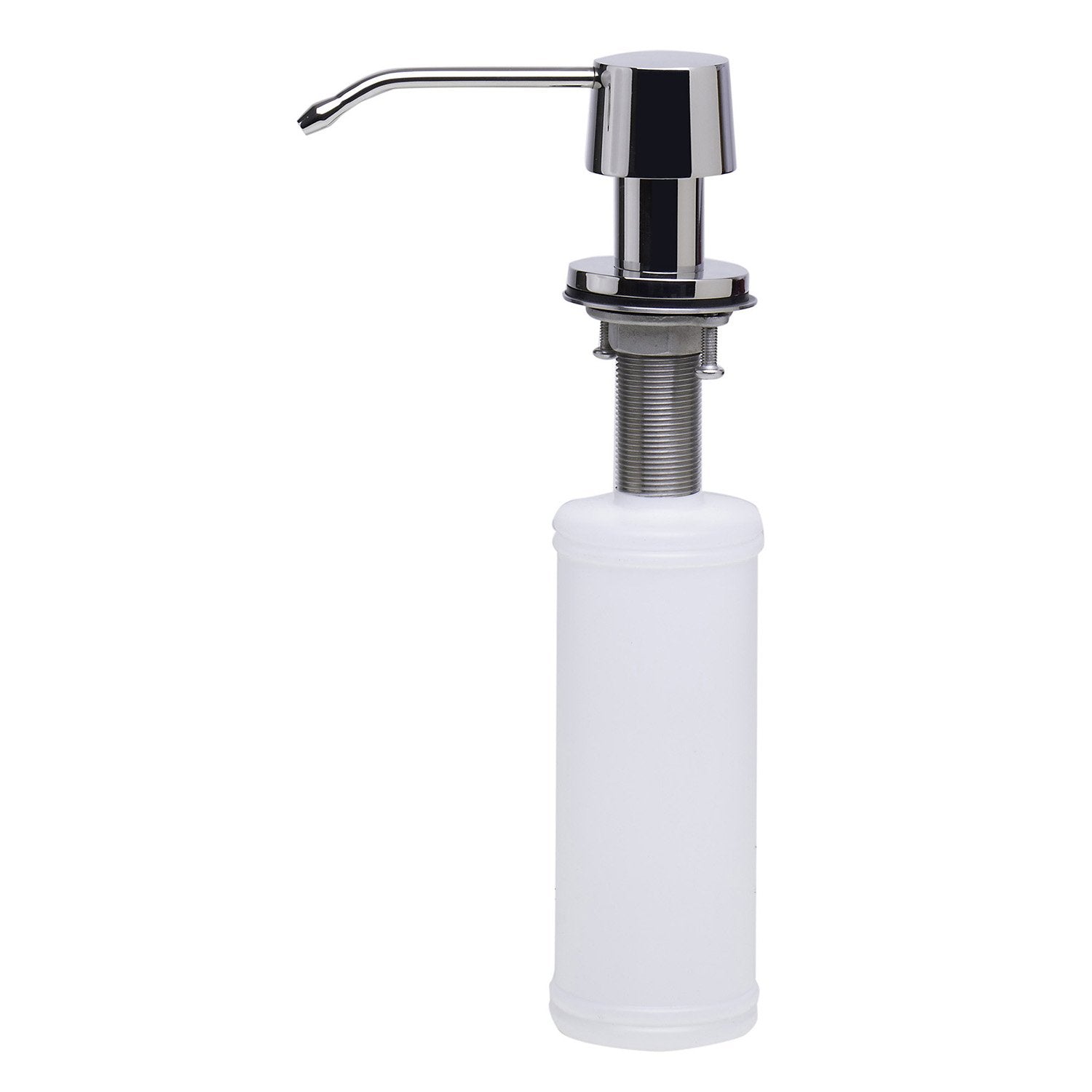 ALFI, ALFI Brand AB5004-PSS Solid Polished Stainless Steel Modern Soap Dispenser