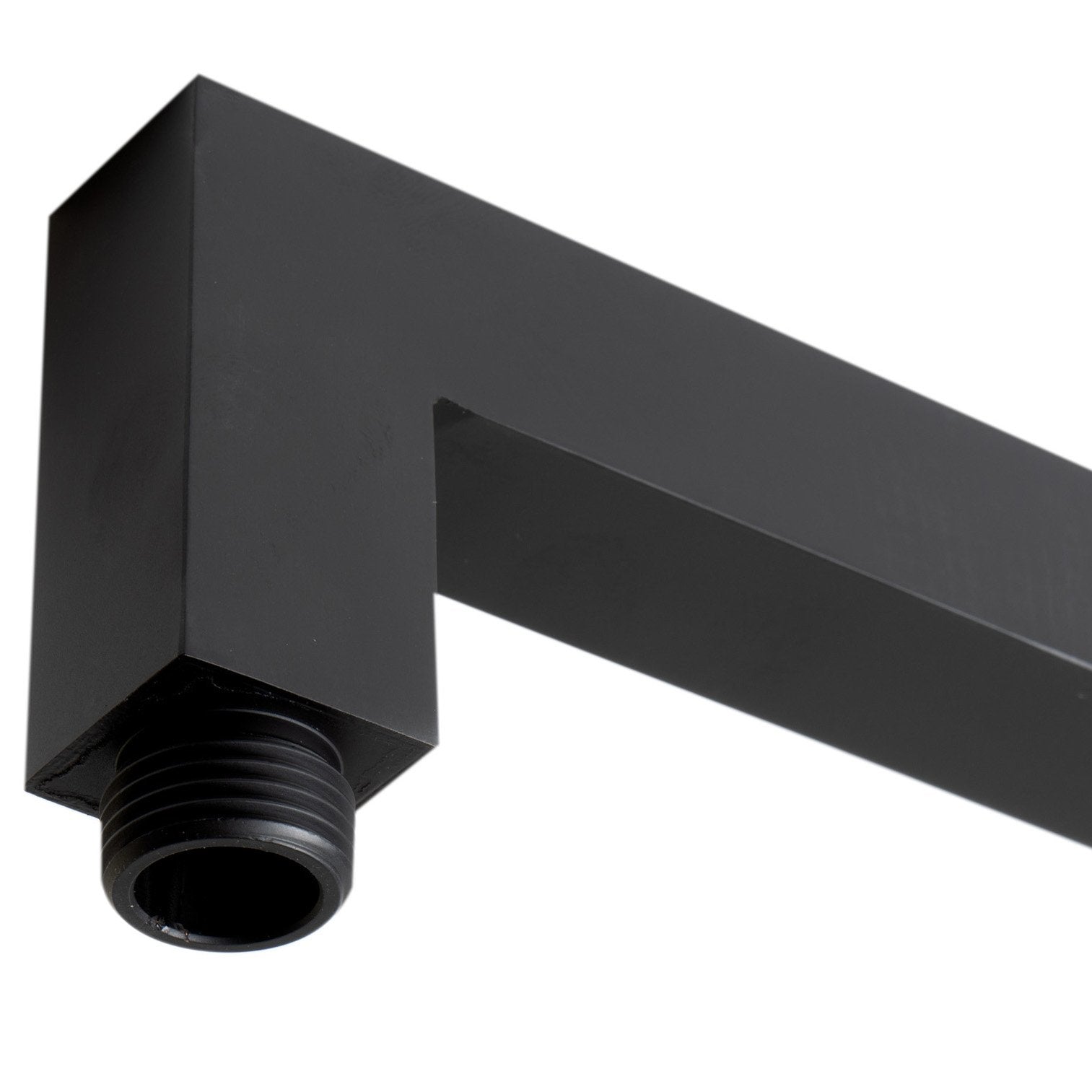 ALFI, ALFI Brand ABSA20S-BM Black Matte 20" Square Wall Shower Arm