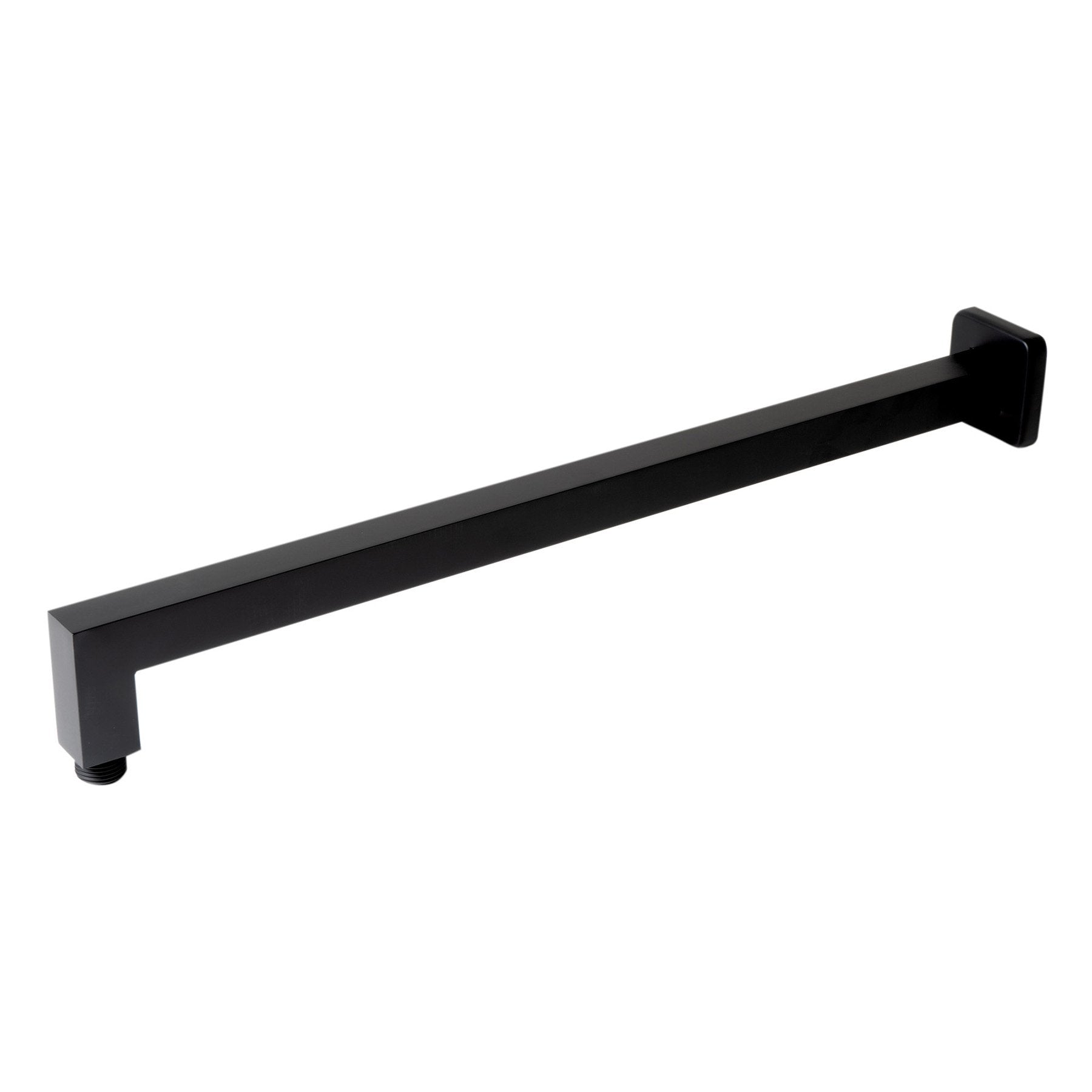 ALFI, ALFI Brand ABSA20S-BM Black Matte 20" Square Wall Shower Arm