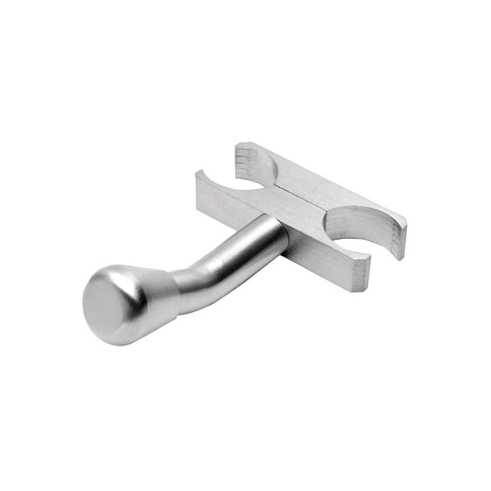 Amba, Amba AS-BHB Sirio Bathrobe Hanger, Brushed Finish