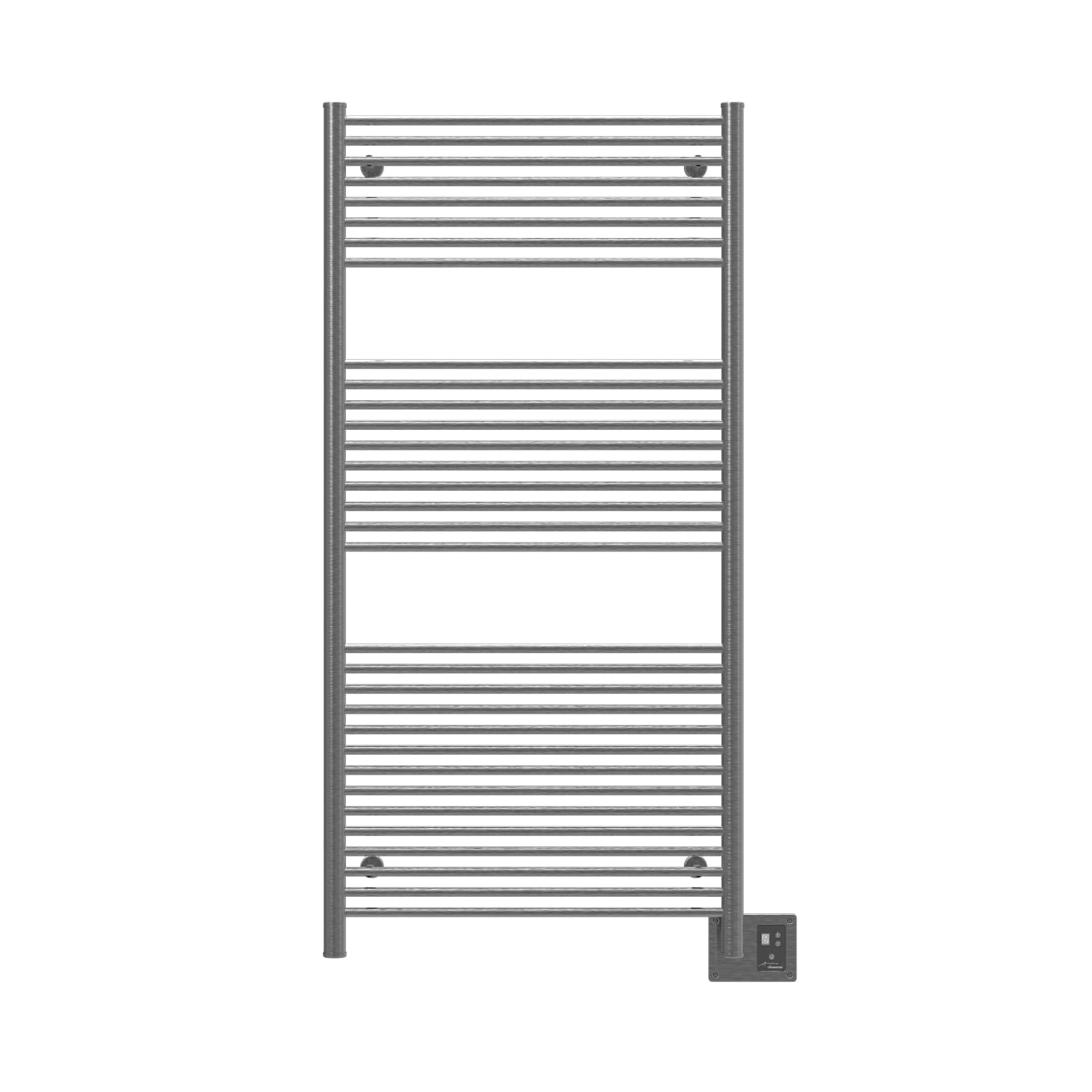 Amba, Amba Antus A-2856 Large Dual Purpose Towel Warmer/Radiator with 32 Bars, Brushed Finish