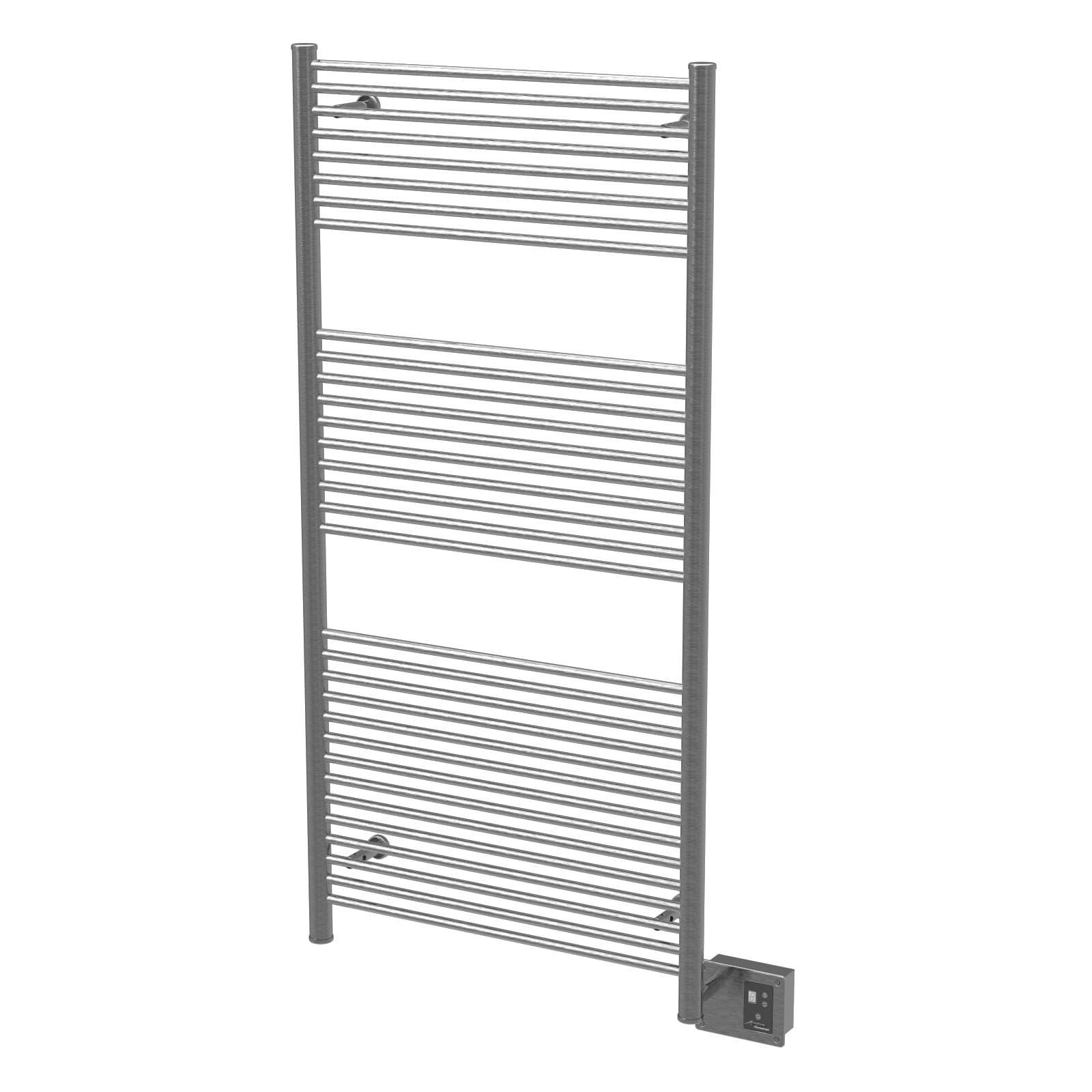 Amba, Amba Antus A-2856 Large Dual Purpose Towel Warmer/Radiator with 32 Bars, Brushed Finish