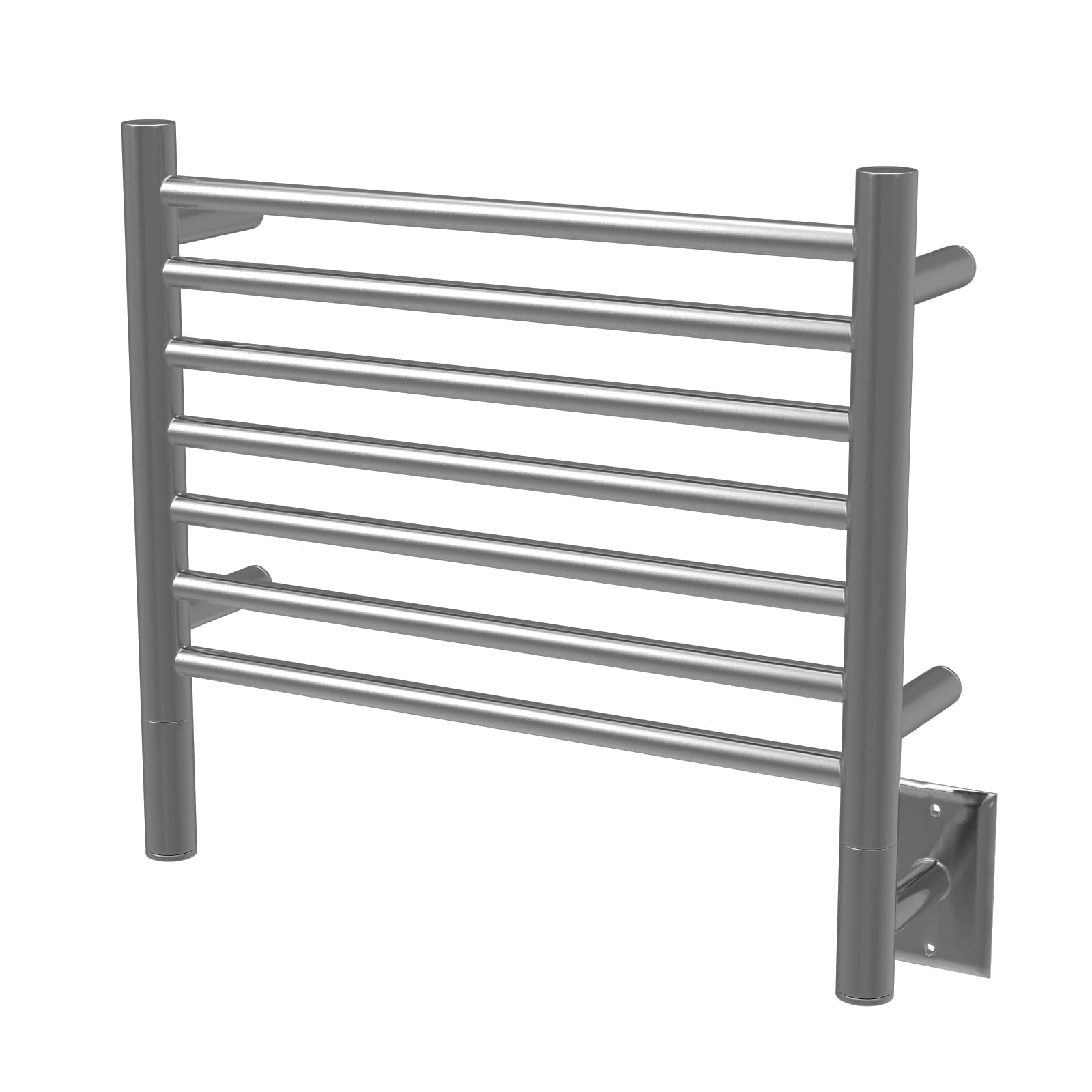 Amba, Amba HSB Towel Warmer with 7 Straight Bars, Brushed Finish