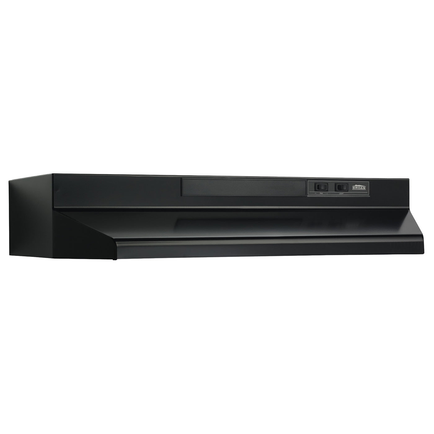 Broan NuTone, Broan F404223 42-Inch Convertible Under-Cabinet Range Hood, 230 Max Blower CFM, Black