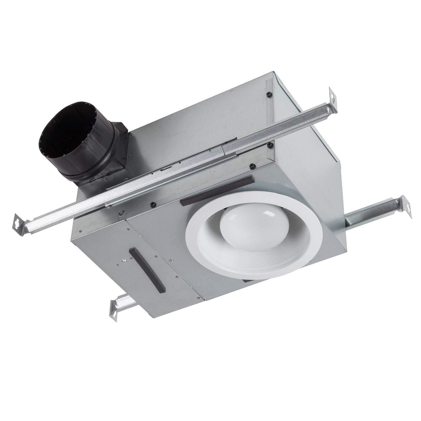 Broan NuTone, Broan NuTone 744L Recessed 50-80 Selectable CFM Ventilation Fan with Light, 0.3-2 Sones