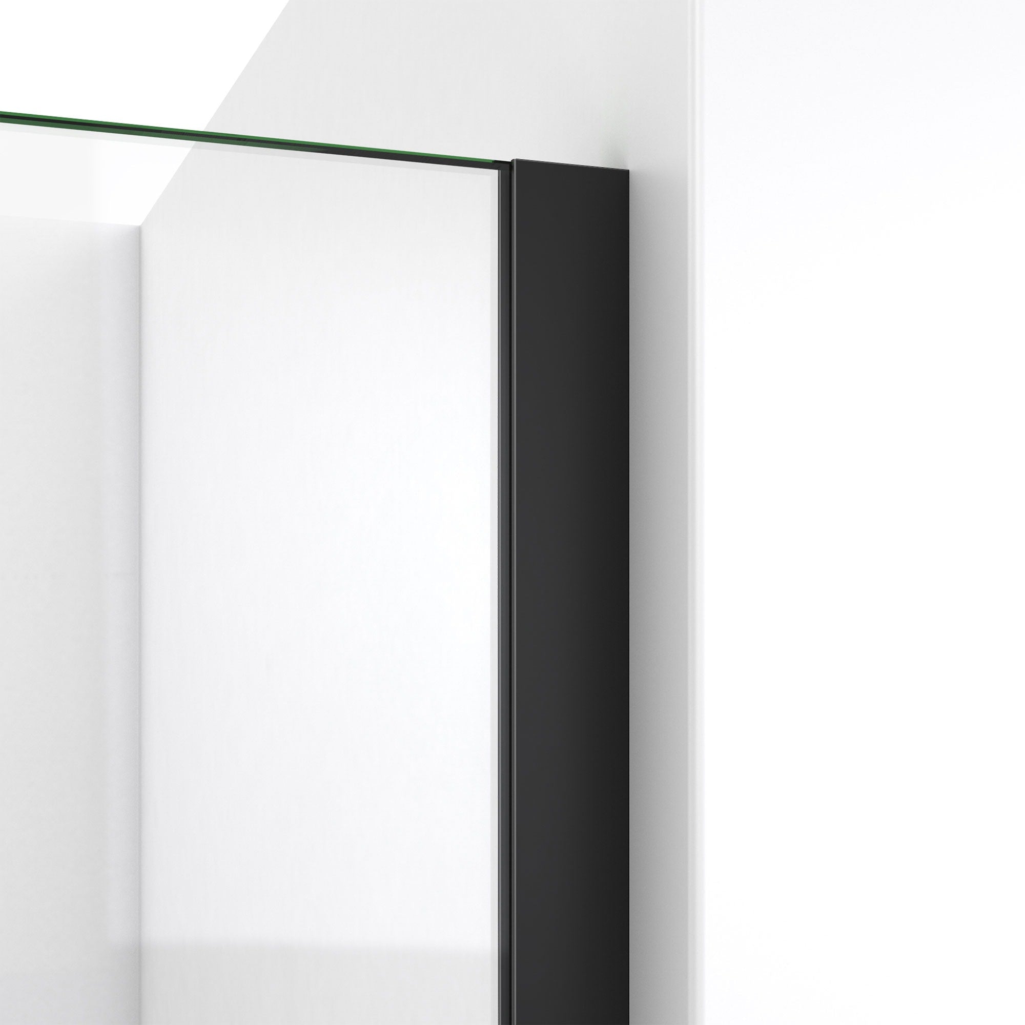 DreamLine, DreamLine SDLI30W720XTX09 Linea 30" W x 72" H Frameless Shower Screen in Satin Black